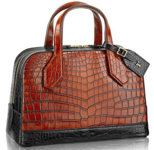 Louis Vuitton Crocodile Designer Lady Bag